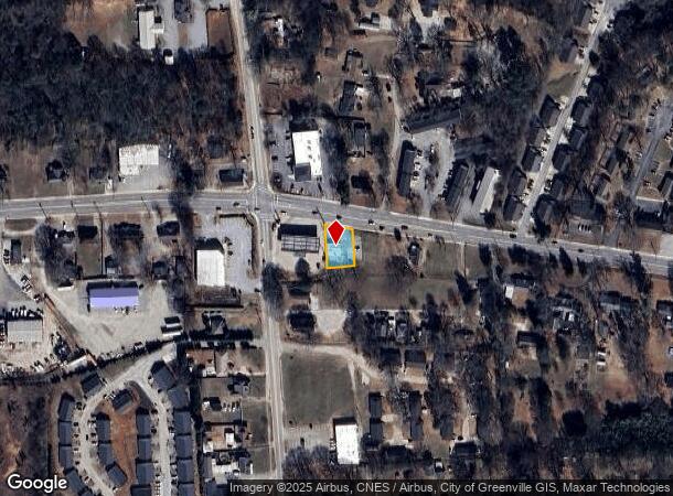  1205 N Franklin Rd, Greenville, SC Parcel Map