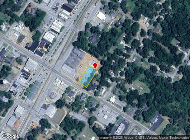  Lee St, Johnston, SC Parcel Map