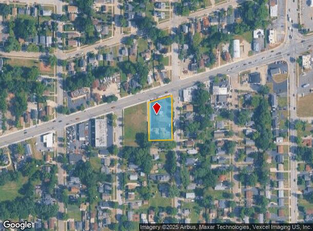  1241 E New York St, Aurora, IL Parcel Map