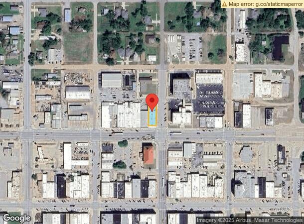  201 N 4Th St, Chickasha, OK Parcel Map