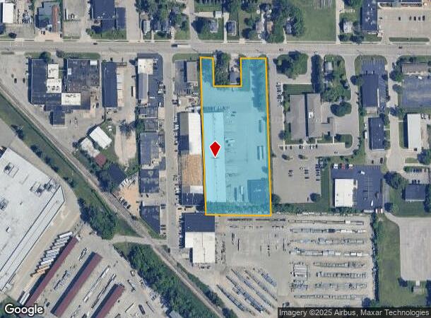 618 32Nd St Se, Grand Rapids, MI Parcel Map