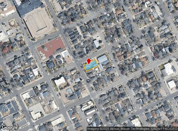 2021 Evans Ave, Cheyenne, WY Parcel Map