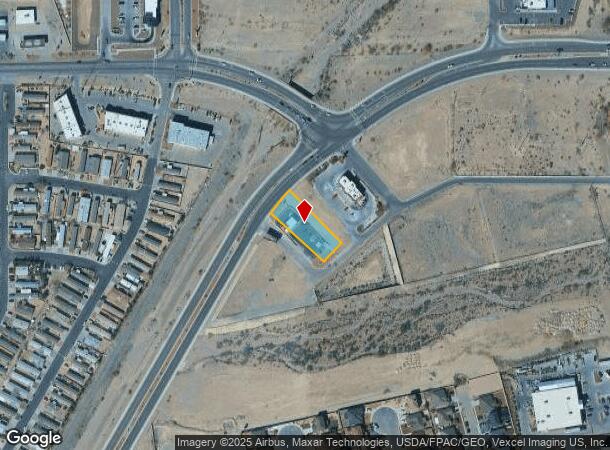  16 Spur 16 Dr, El Paso, TX Parcel Map