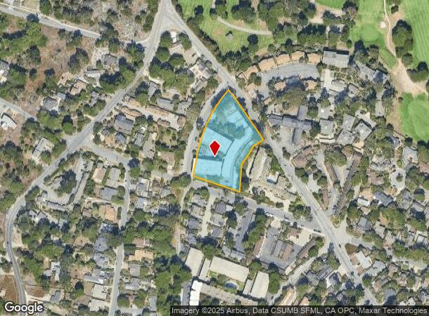  1141 Lighthouse Ave, Pacific Grove, CA Parcel Map