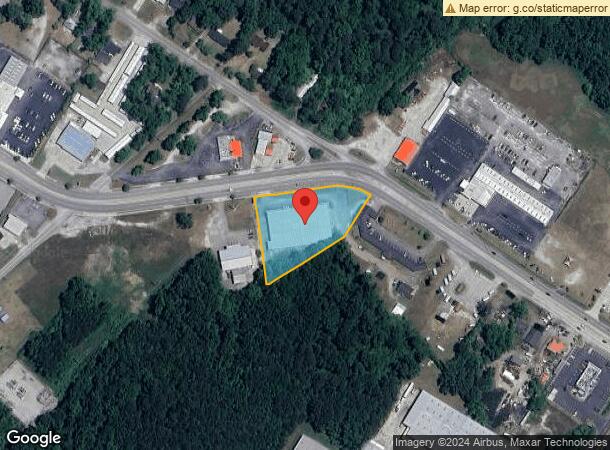  205 John C Calhoun Dr, Orangeburg, SC Parcel Map