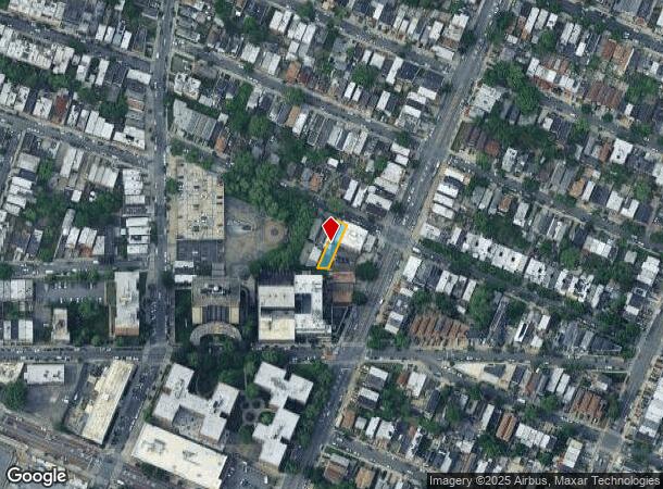  852 E 213Th St, Bronx, NY Parcel Map
