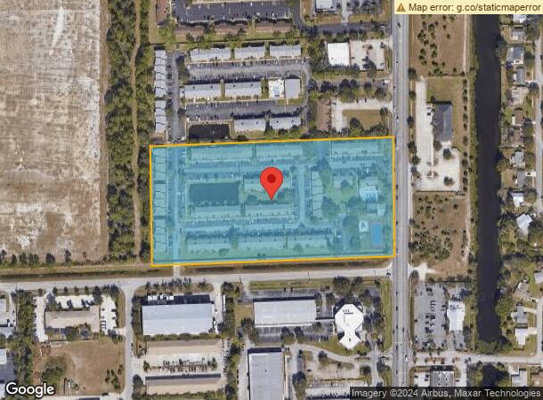  454 N Wickham Rd, Melbourne, FL Parcel Map