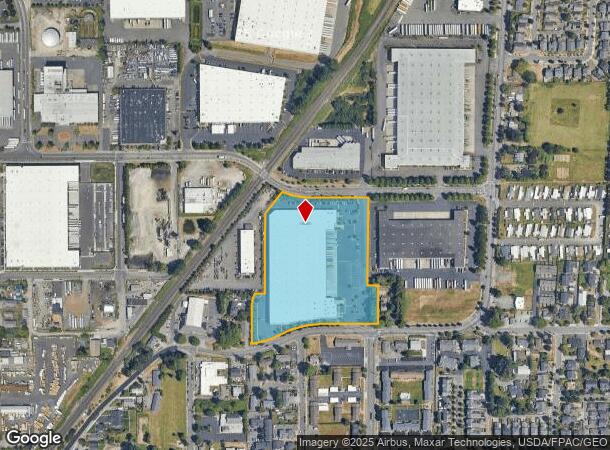 14810 Puyallup St E, Sumner, WA Parcel Map