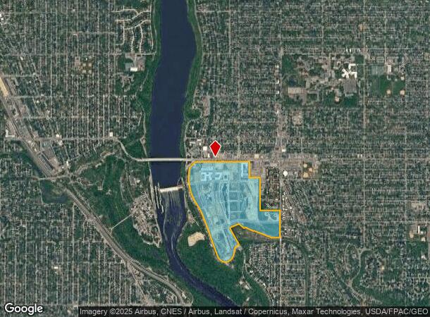  820 Mount Curve Blvd S, Saint Paul, MN Parcel Map