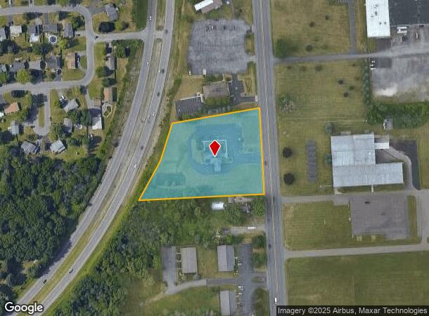  7545 Morgan Rd, Liverpool, NY Parcel Map