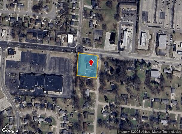 1200 E 2Nd St, Franklin, OH Parcel Map