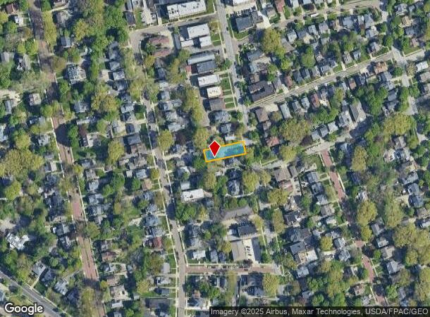  158 N Portage Path, Akron, OH Parcel Map