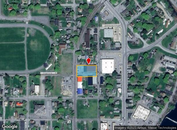 519 Williams St, Clearfield, PA Parcel Map
