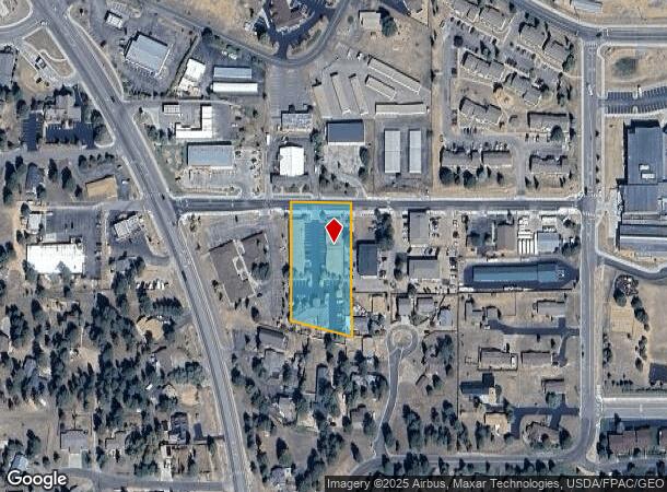  1180 Graves Ave, Estes Park, CO Parcel Map