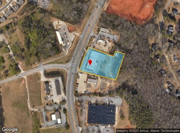 7980 Macon Hwy, Watkinsville, GA Parcel Map