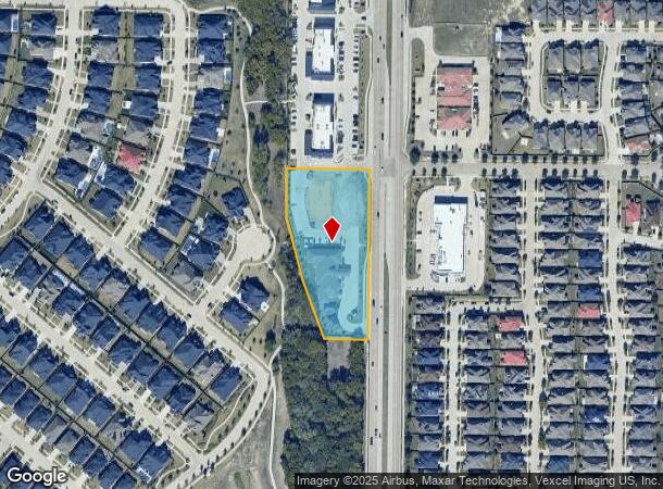 7765 Custer Rd, Frisco, TX Parcel Map