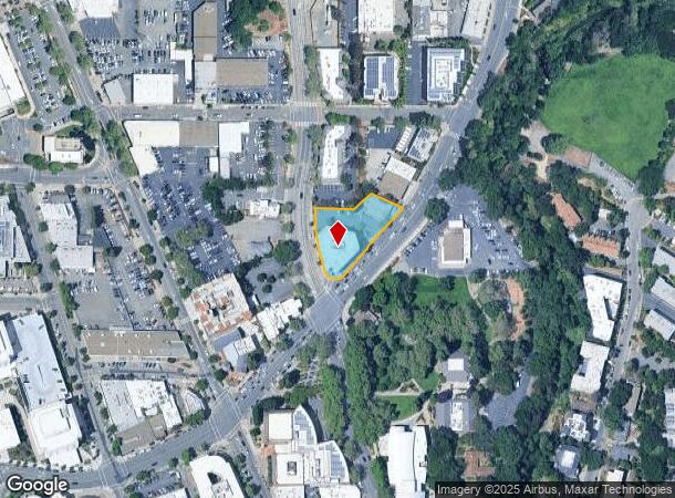  1700 N Broadway, Walnut Creek, CA Parcel Map