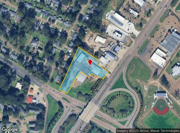 260 Sgt Prentiss Dr, Natchez, MS Parcel Map