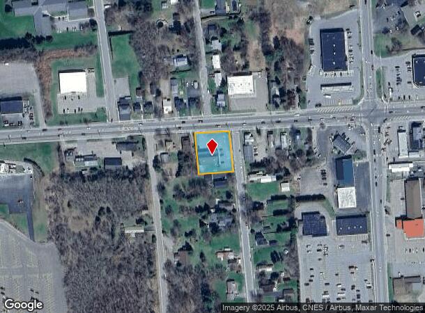  266 W Main St, Malone, NY Parcel Map