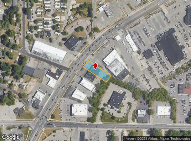  3682 Plainfield Ave Ne, Grand Rapids, MI Parcel Map