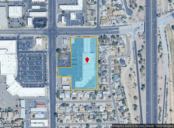 13645 N 32Nd St, Phoenix, AZ Parcel Map