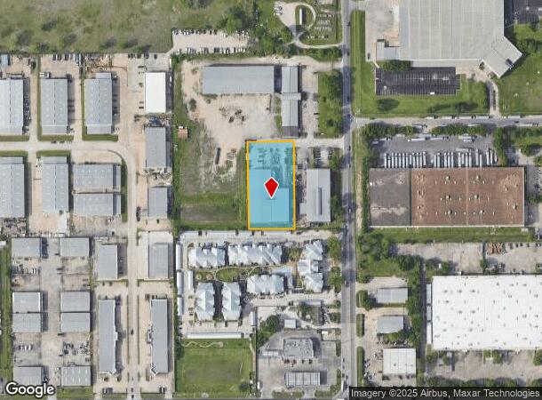  6927 Brittmoore Rd, Houston, TX Parcel Map