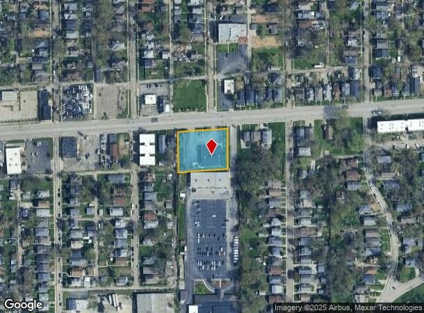  4105 E Washington St, Indianapolis, IN Parcel Map