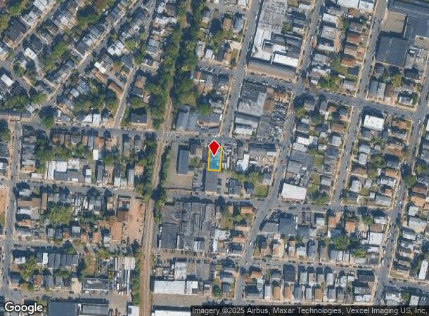 202 Lyon St, Paterson, NJ Parcel Map