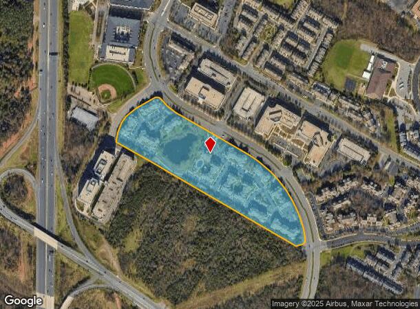 13800 Jefferson Park Dr, Herndon, VA Parcel Map