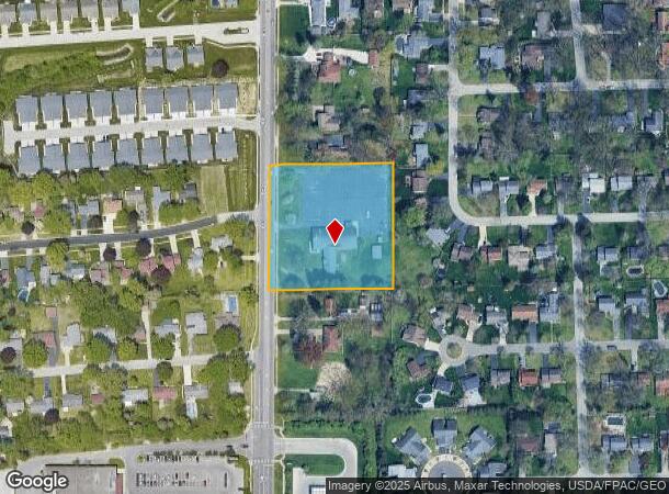 2340 N Holland Sylvania Rd, Toledo, OH Parcel Map