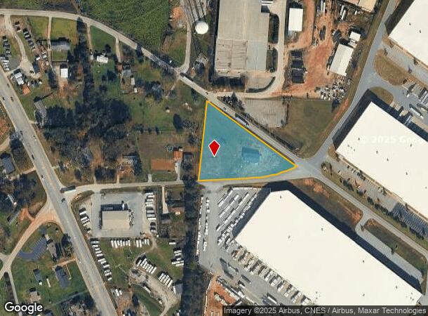  2537 Abner Creek Rd, Greer, SC Parcel Map