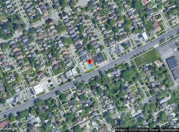  16203 Mack Ave, Detroit, MI Parcel Map