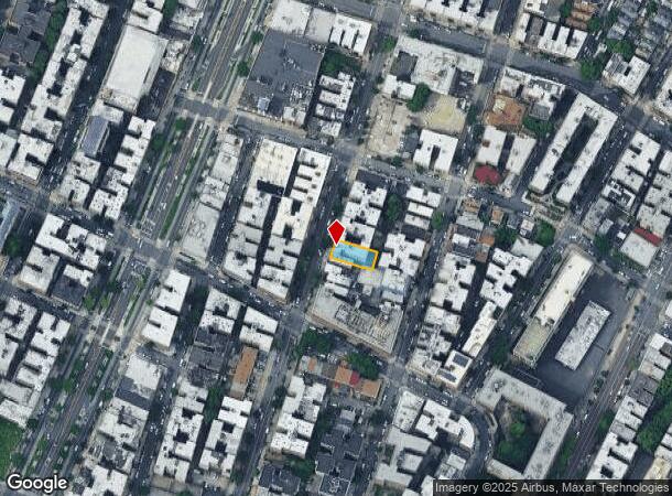  2392 Valentine Ave, Bronx, NY Parcel Map