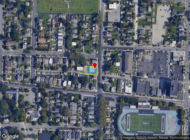  1321 N New St, Bethlehem, PA Parcel Map