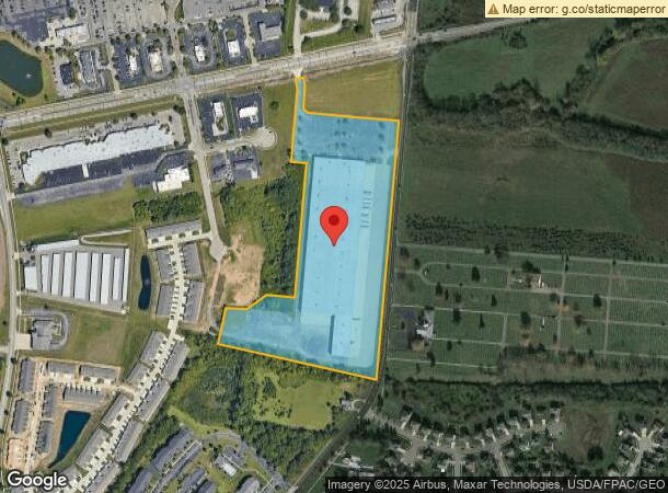  1340 E Dayton Yellow Springs Rd, Fairborn, OH Parcel Map