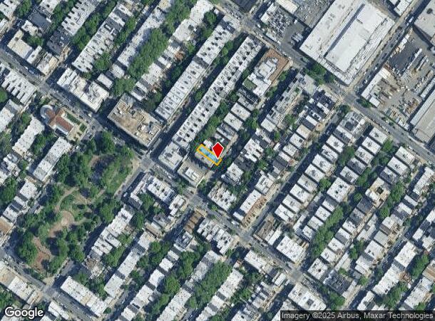  309 Eldert St, Brooklyn, NY Parcel Map