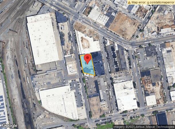  550 Barry St, Bronx, NY Parcel Map