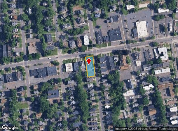  593 Farmington Ave, Hartford, CT Parcel Map