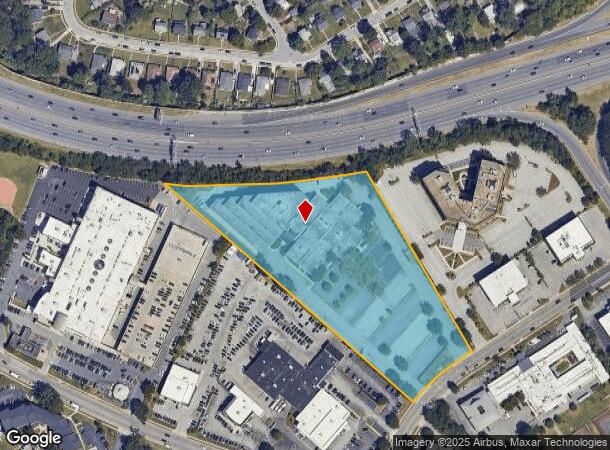 110 West Rd, Towson, MD Parcel Map