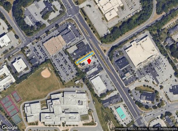  1024 York Rd, Towson, MD Parcel Map
