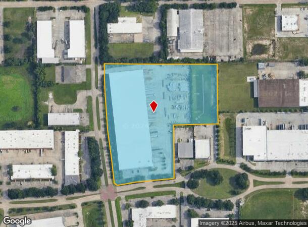  525 Century Plaza Dr, Houston, TX Parcel Map