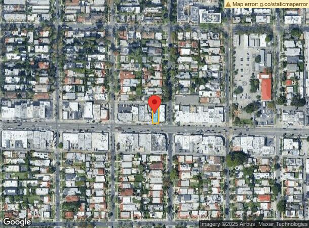  7257 Melrose Ave, Los Angeles, CA Parcel Map