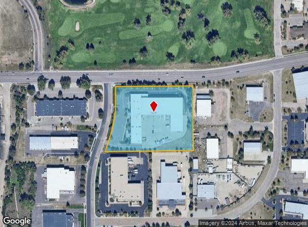  1685 Paonia St, Colorado Springs, CO Parcel Map