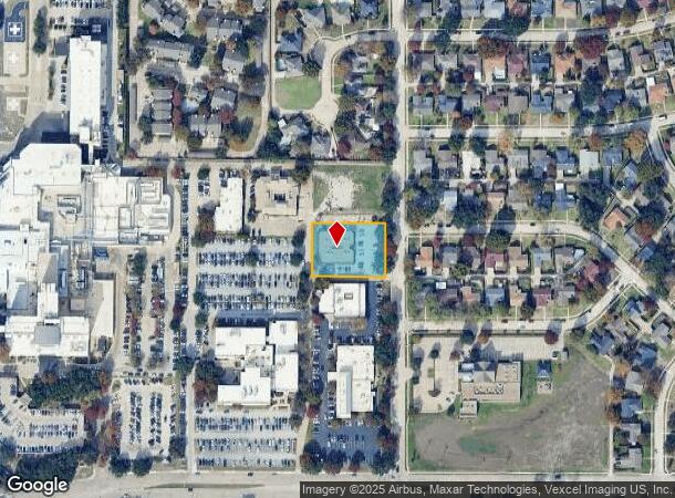 3713 W 15Th St, Plano, TX Parcel Map