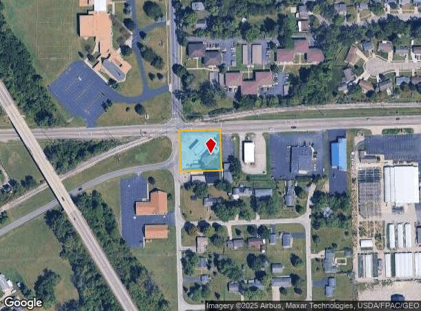 1157 W Beecher St, Adrian, MI Parcel Map