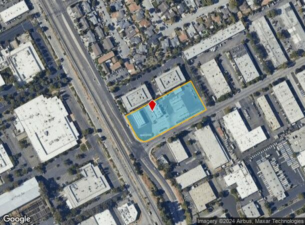  3471 Lafayette St, Santa Clara, CA Parcel Map