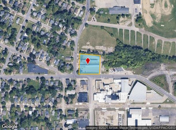 404 N Dean St, Adrian, MI Parcel Map