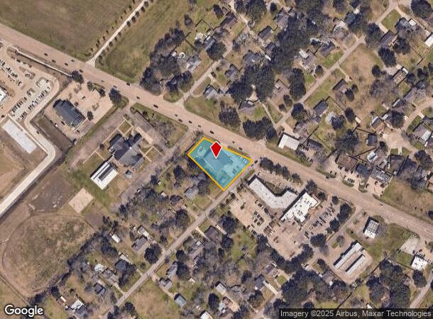 2302 Broadway St, Pearland, TX Parcel Map