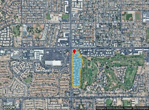 125 S Alma School Rd, Chandler, AZ Parcel Map