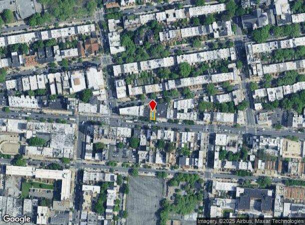  1467 Fulton St, Brooklyn, NY Parcel Map